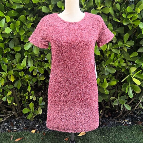 BARDOT Junior S Emina Mini Sparkle Dress Cloud Pink - Picture 1 of 11